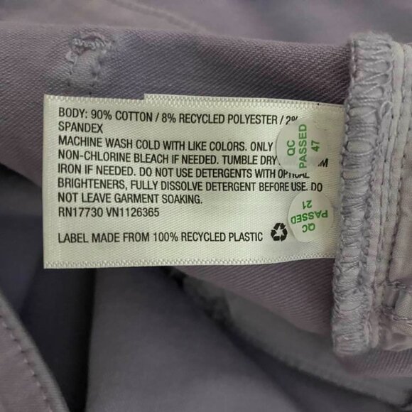 Universal Thread Ripped Distressed Purple Lavender High Rise Skinny Jeans - Picture 12 of 14